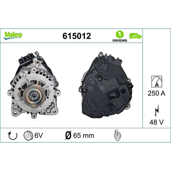 AUDİ A3 / Q3 ŞARJ DİNAMOSU 48V 250 AMPER