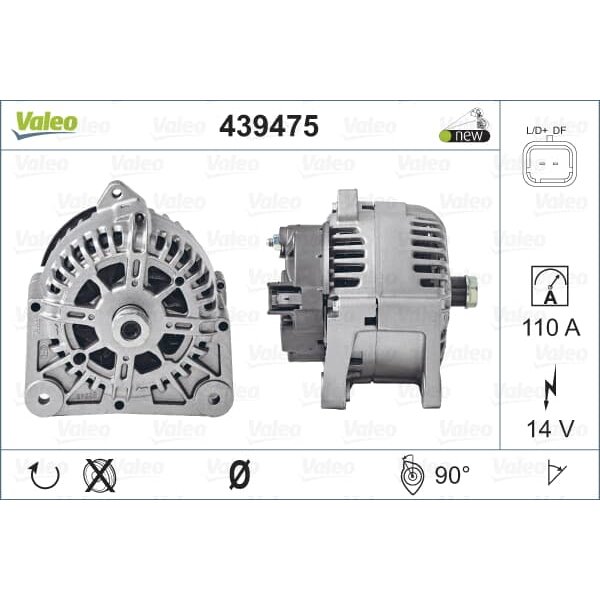 RENAULT THALİA 1.6 16V ŞARJ DİNAMOSU