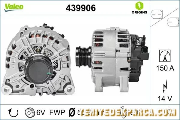 FORD MONDEO ŞARJ DİNAMOSU 12V 150 AMPER